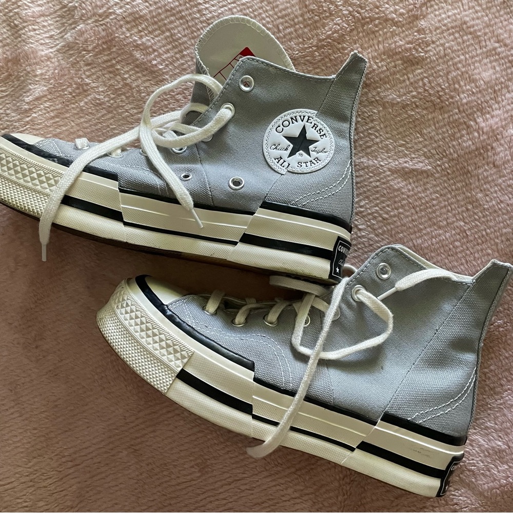 Blue converse